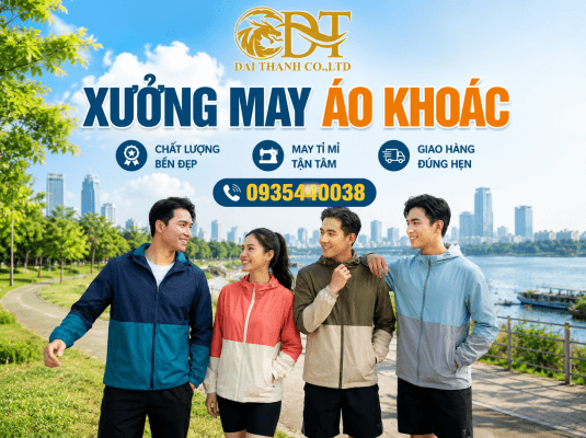 Xưởng may áo khoác giá rẻ