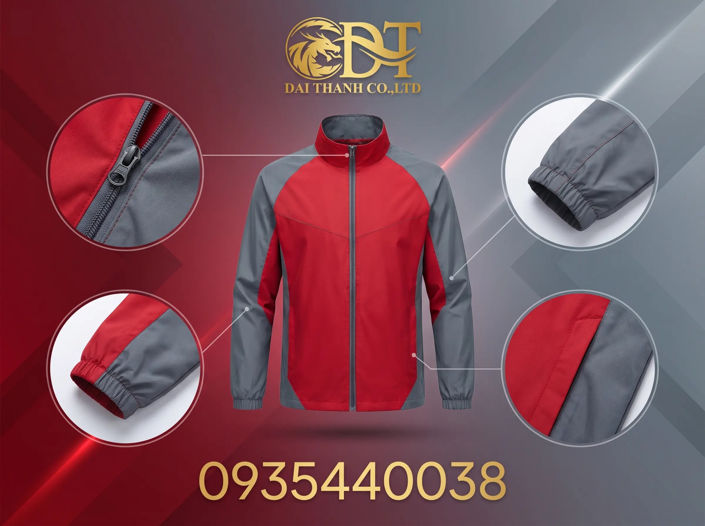 Xưởng may áo khoác giá rẻ tại Long Hải – Thiết kế đẹp, giá tận xưởng 1 Xưởng may áo khoác đồng phục giá rẻ