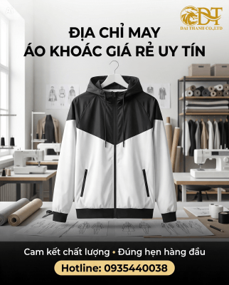 Địa điểm may áo khoác giá rẻ uy tín